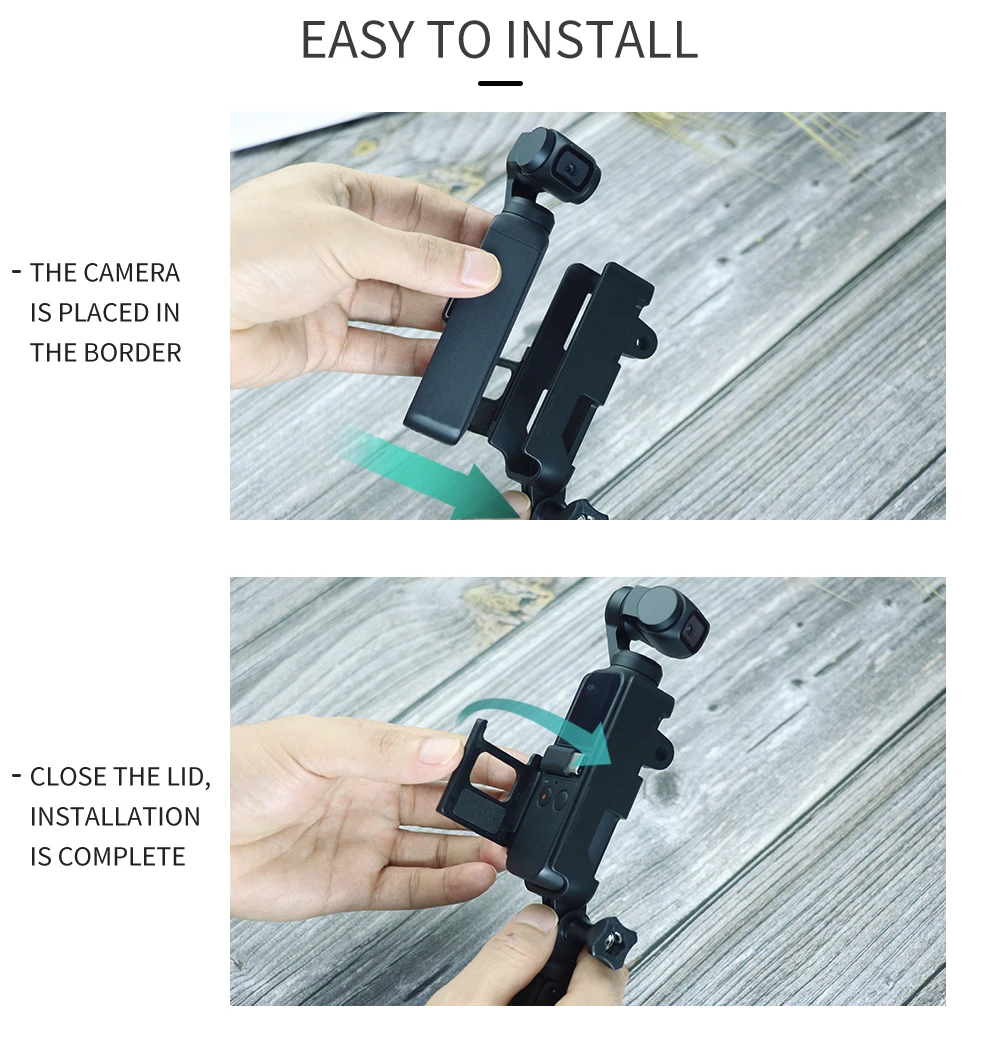 Держатель кронштейна с 1/4 винтом для DJI Osmo Карманный Интерфейс камеры и экшн-камера Крепление для штатива селфи палка велосипеда