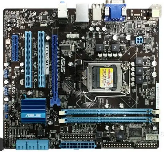 Оригинальная материнская плата для ПК ASUS P7H55 M LX PLUS LGA 1156 DDR3 I3 I5 I7 Материнская 8 Гб H55