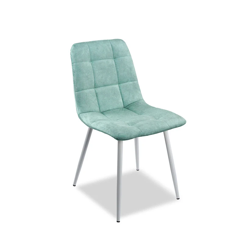 Искусственная кожа бархатный обеденный стул кухонный и металлический высокое