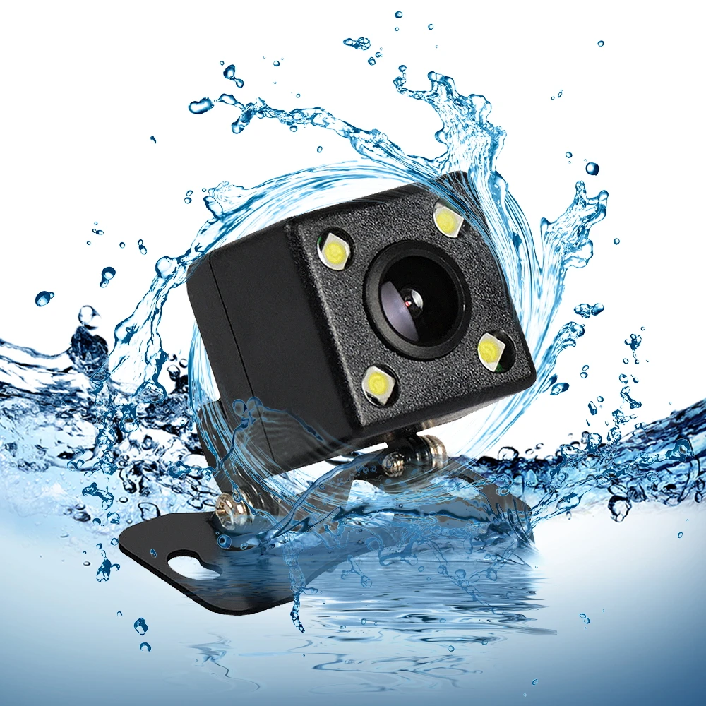 Автомобильная камера заднего вида ZLTOOPAI универсальная парковочная светодиодная