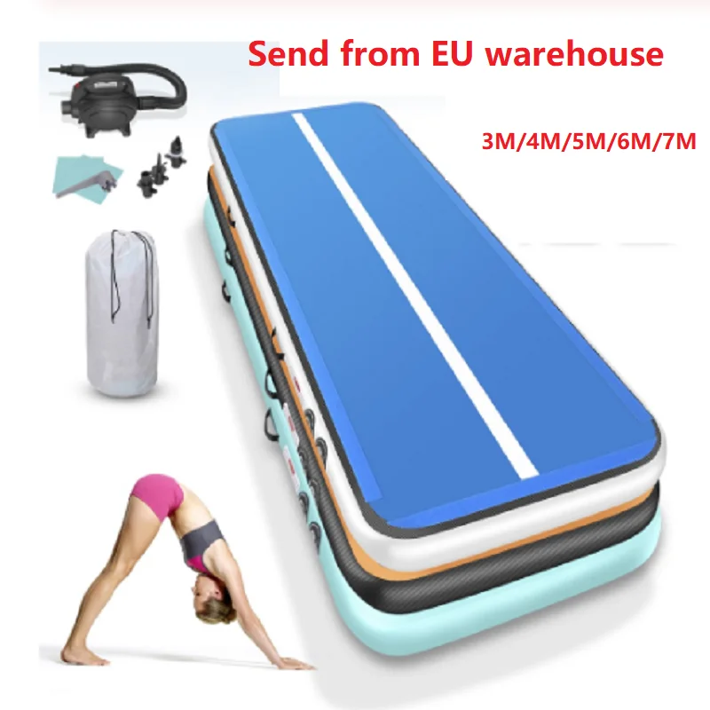 Надувная Спортивная дорожка надувная воздушная гимнастические матрасы