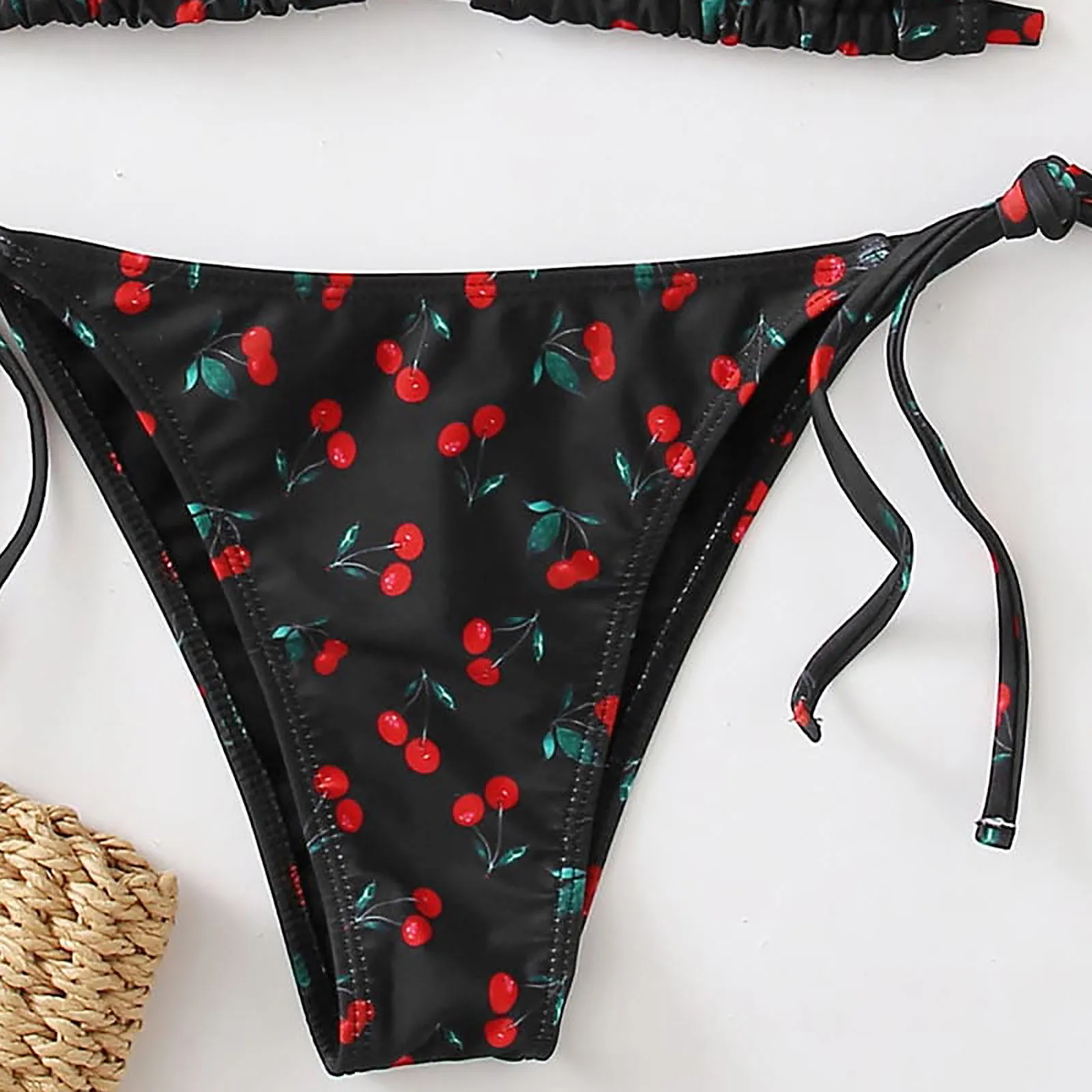 S-XL сексуальный игривый маленький женский купальник с вишней новый модный