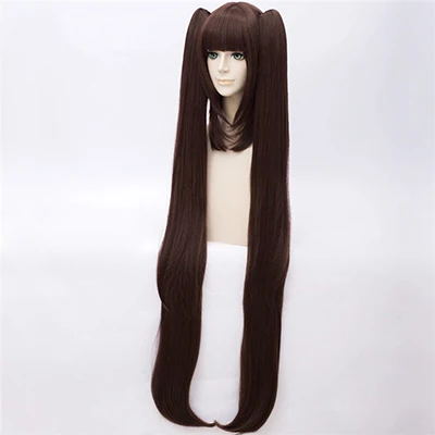 only wig Chocola NEKOPARA Косплей шоколадный ванильный костюм горничной кошки Neko Girl NEKOPARA косплей Женский костюм игра и парики Хэллоуин - Цвет: only wig