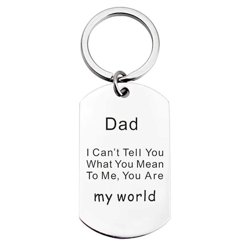 Папа подарки для папы ручной работы с брелком от дочь отец подарок на день