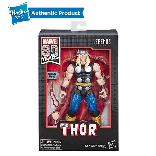 Thor Hasbro Marvel легенды 6-дюймовый Капитан Америка Мощность и слава Эксклюзивный с мьельнир молотки Мстители, надежную защиту от повреждений, Hydra Arnim зола - Цвет: Thor