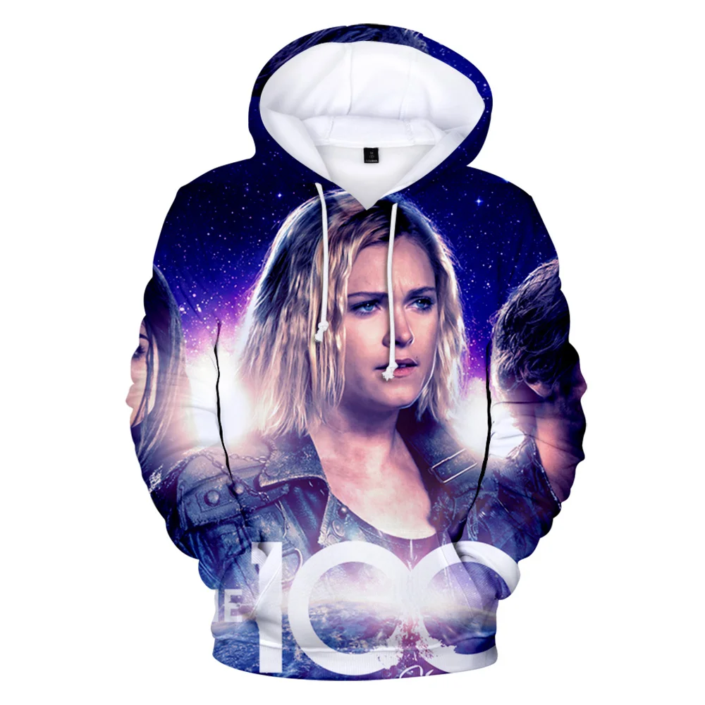 

2021 Tv Serie THE 100 3D Print Hoodies Men/women's Spring Sweatshirts Unisex Hoodie THE 100 Fashion Pullover Tops Trendy Clothes