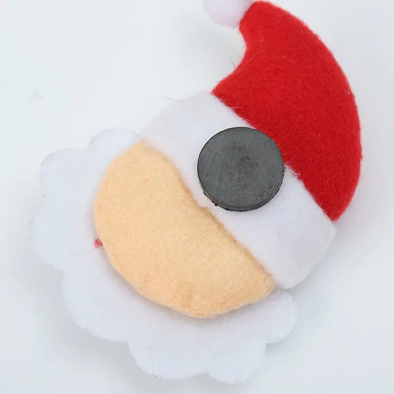 3 вида стилей рождественские магниты на холодильник милый стикер сообщений Санта