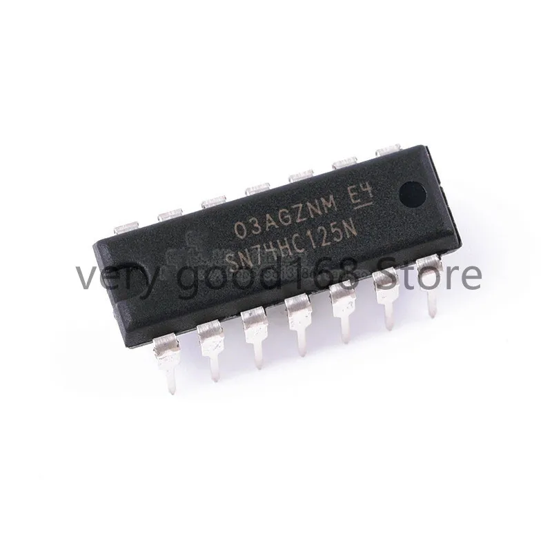 

Free Shipping 10PCS SN74HC125N DIP14 SN74HC125 DIP 74HC125N 74HC125 DIP-14 MC74HC125AN HD74HC125P Brand new original IC