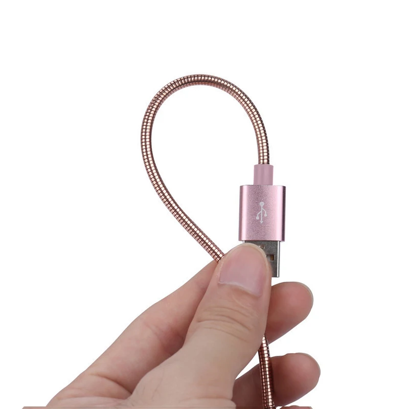 VOXLINK USB Type C стальной кабель для Samsung Xiaomi Redmi Note 7 Mi 9t LG Быстрая зарядка шнур