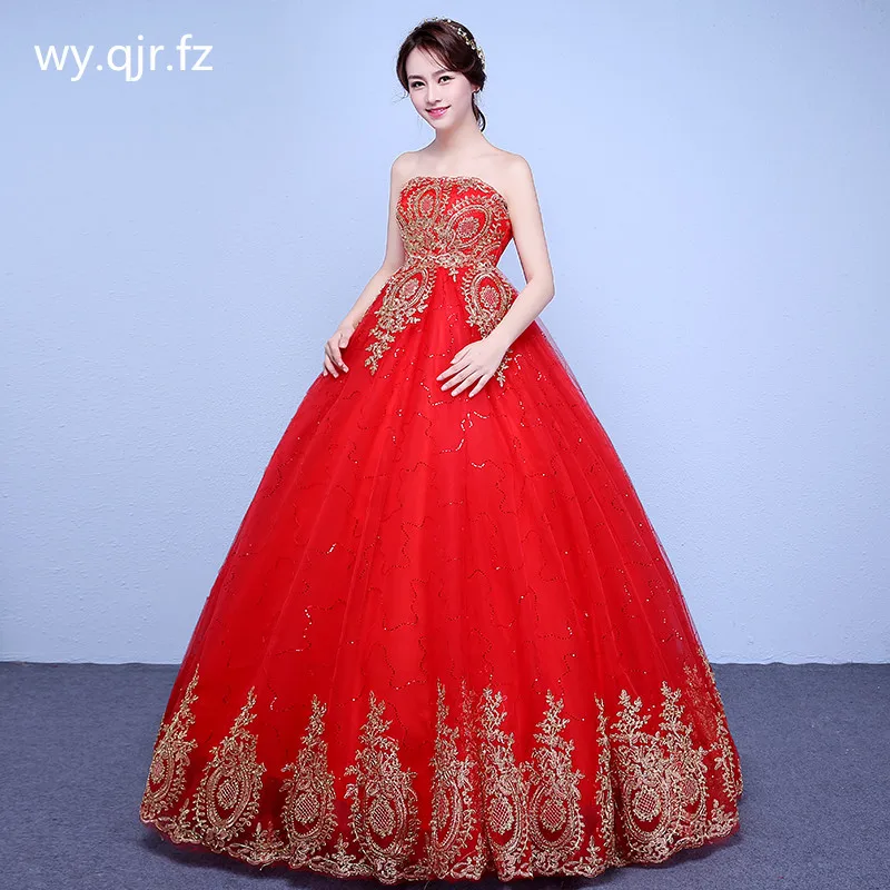 Женское свадебное платье на шнуровке без бретелек новинка весны 2019 большого