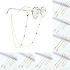 Модная искусственная жемчужина роза цветок диск маска цепь персик сердце металлическая цепочка для очков изысканная простота маска ремешок Новинка