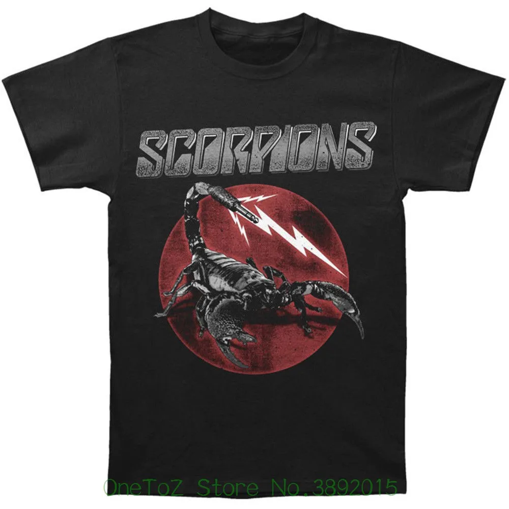 Tshirt O Neck Summer Personality Fashion Men T-Shirts Authentic Scorpions Band Jack Hard Rock T-Shirt S M L Xl 2Xl New