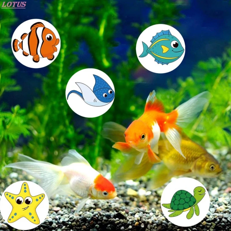 

500 Cute Cartoon Star Fish Stickers Children's Reward Label Encourage Decorative Paper Cutting Stationery Stickers