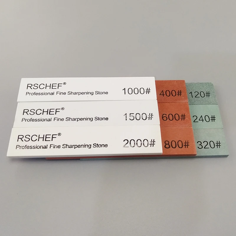 RSCHEF Large knife Sharpening stone sharpener bar polish hone whetstone grinder system kitchen tool | Дом и сад