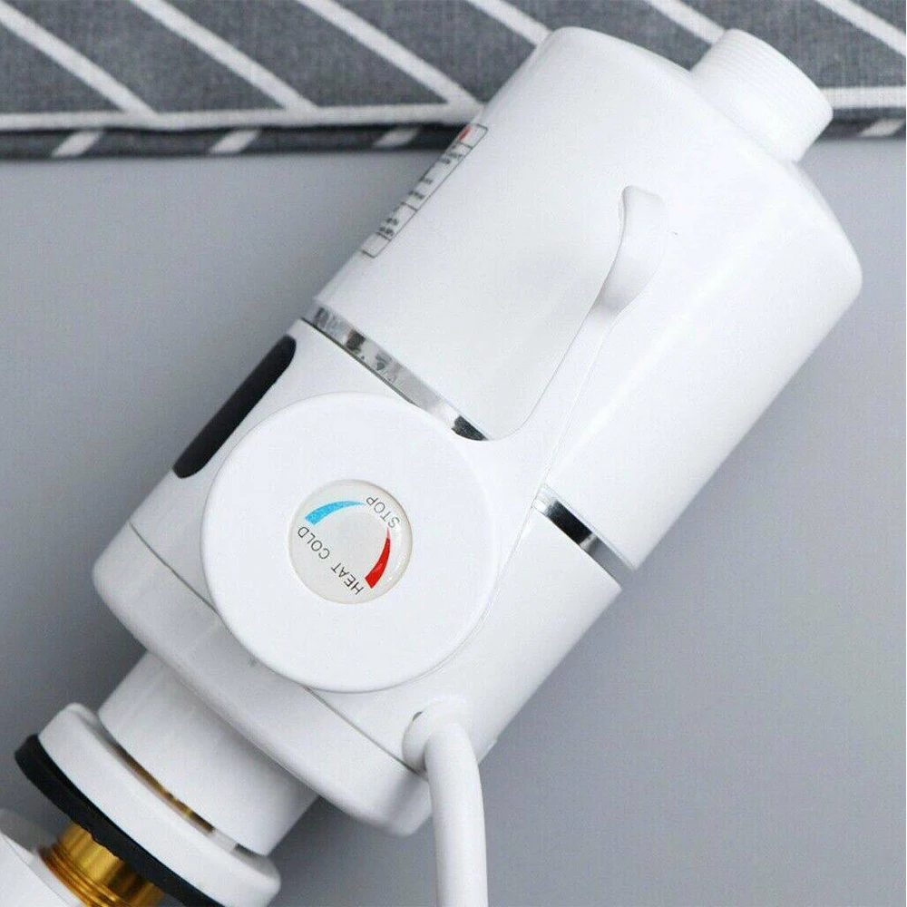 3000 Вт Электрический светодиодный кран Мгновенный водонагреватель Tankless холодной