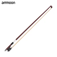 ammoon concert level 44 violin fiddle bow well balanced ipe wood stick ebony horsehair