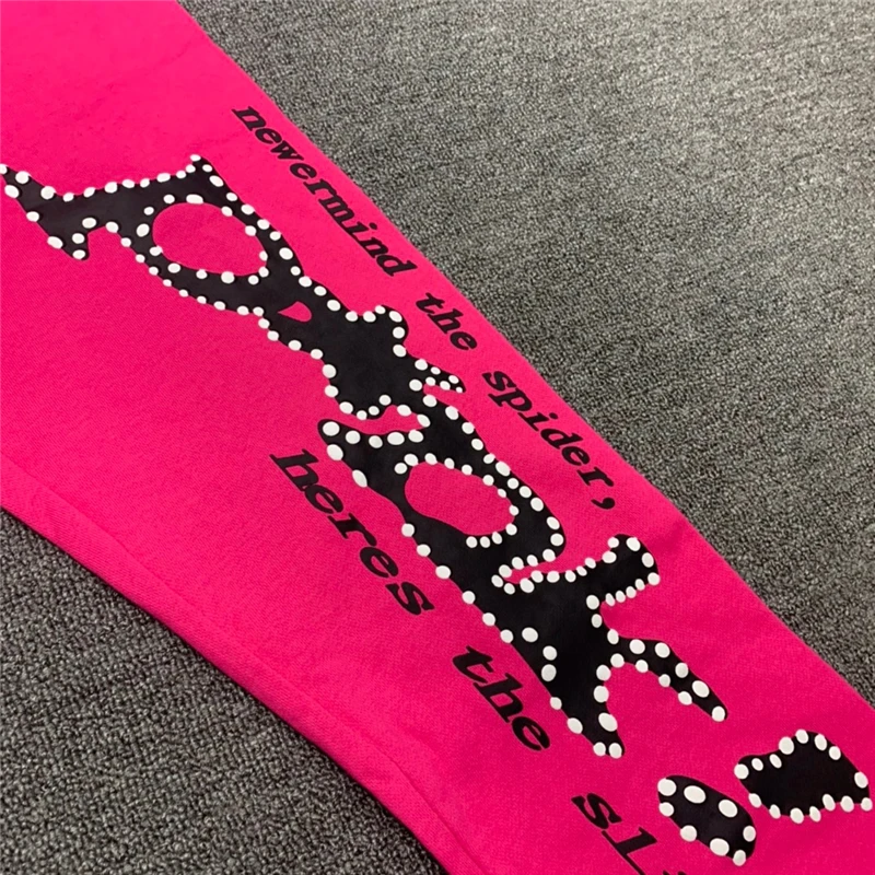 Красный свитшот для молодых хулеев модель 555555 мужчин и женщин 1:1 лучшее качество