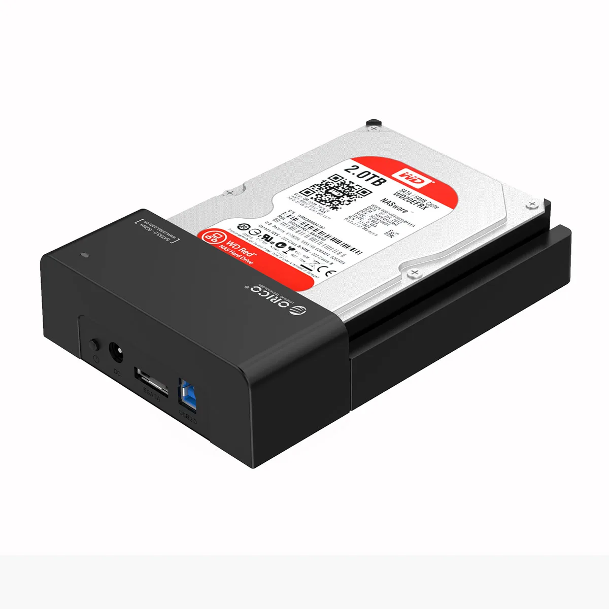 ORICO 2,5 3,5 дюймов HDD Caddy без инструментов SATA для usb type B ESATA внешний SSD корпус до 8 ТБ HDD док-станция для ноутбука