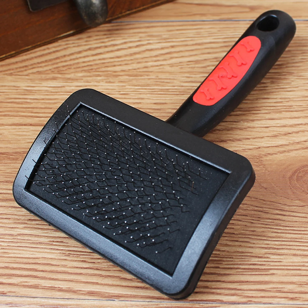 

Pet Grooming Needle Comb Shedding Hair Remove Brush Slicker Massage Tool Dog Cat Supplies Protective Dog Comb Dropship