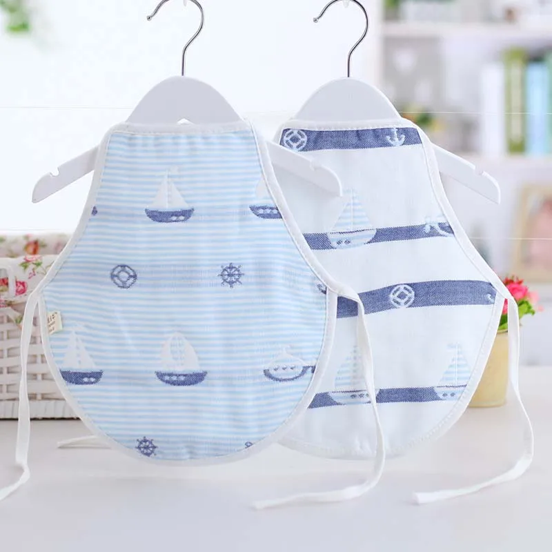 

2 pcs baby belly circumference summer bellyband natural colored cotton multi-layer gauze 0-12 months