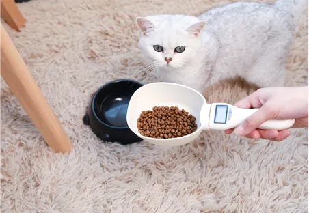 

Dropshipping Pet food electronic weighing and measuring spoon