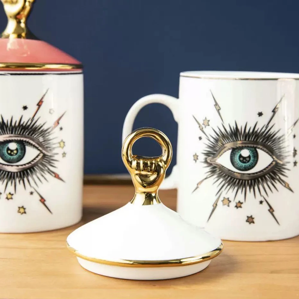 

Valentine's day the sea stars lovers of ceramic drinking cup office coffee cup mark cup with cover cup mugs