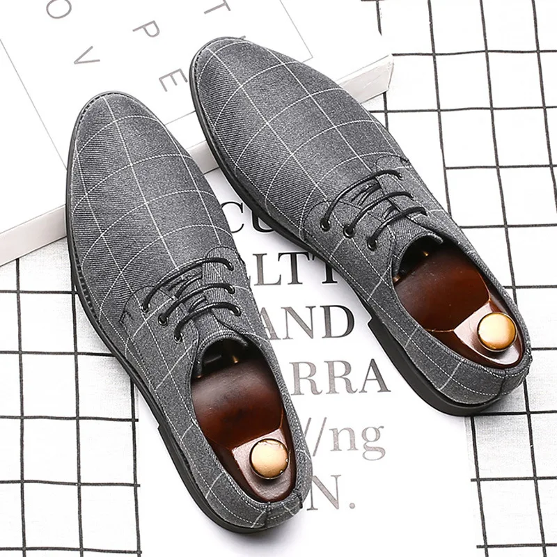 Мужские туфли больших размеров повседневная сетчатая дышащая мужская обувь в