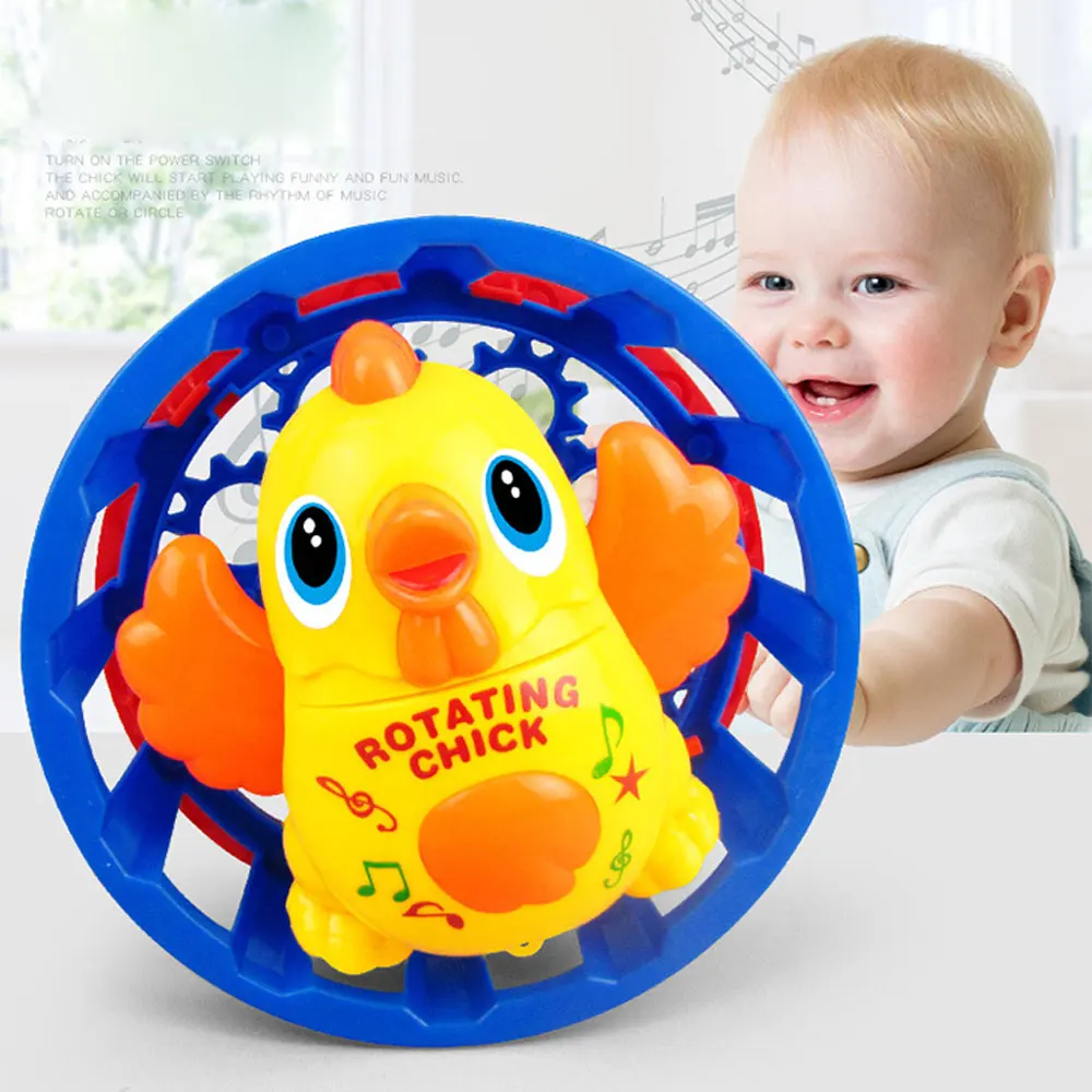 Электрический светильник в форме панды музыкальные игрушки детские цыпленок