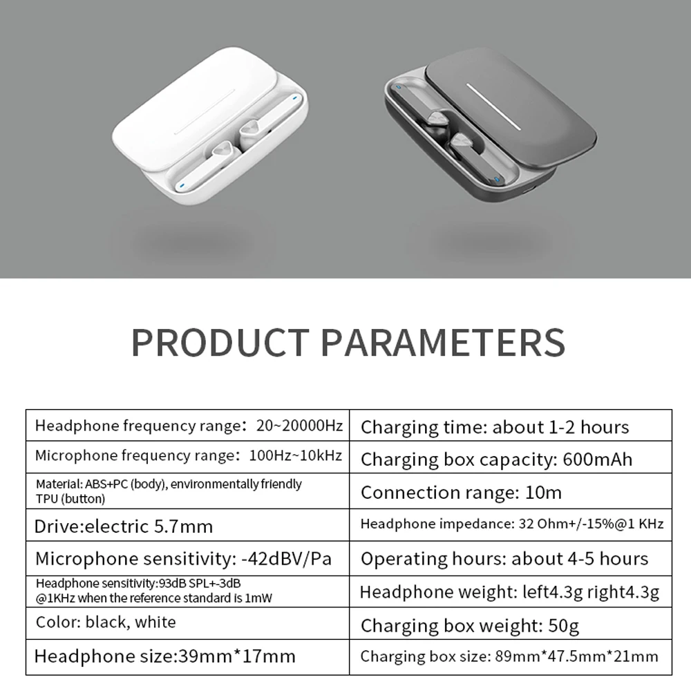 BE36 Bluetooth наушники с шумоподавлением мини эргономичная стереогарнитура зарядным