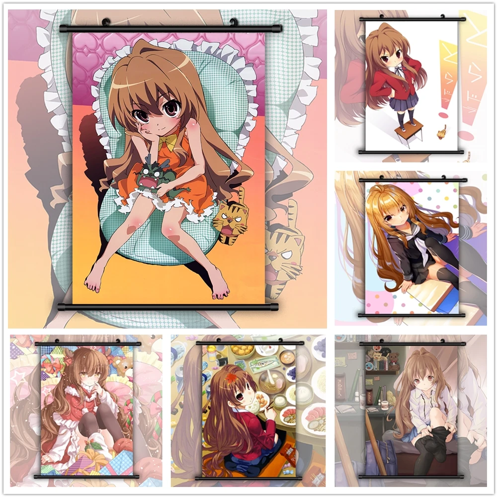 Toradora! Aisaka Taiga Anime Manga Wall Poster Scroll