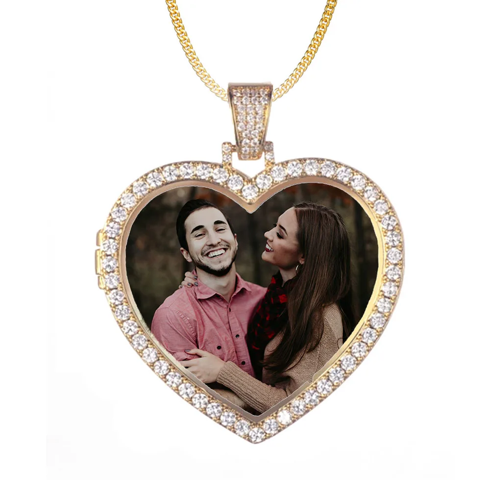 Подвеска Smonsdle с фото на заказ ожерелье подвеской в виде сердца продукт подарок