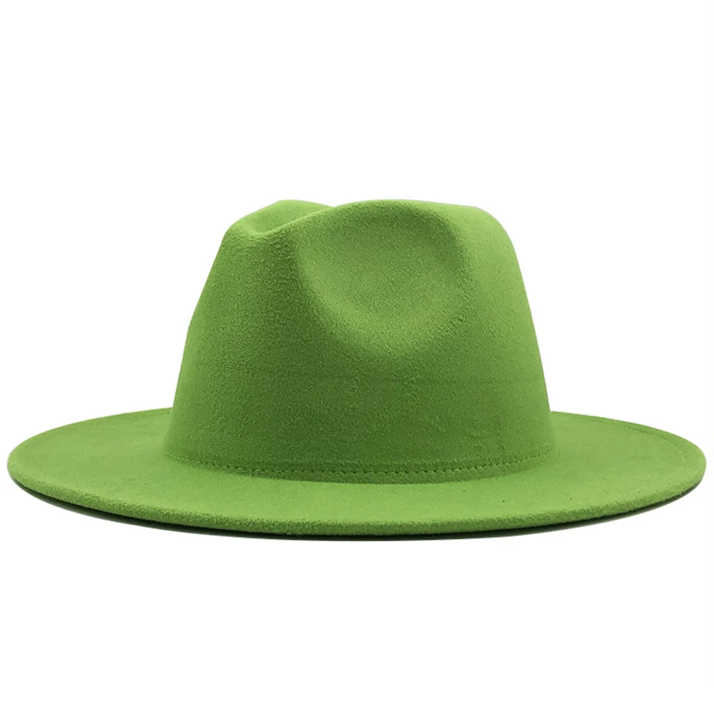 Фетровая шляпа FS с широкими полями для церкви свадьбы шляпы в стиле джаз |