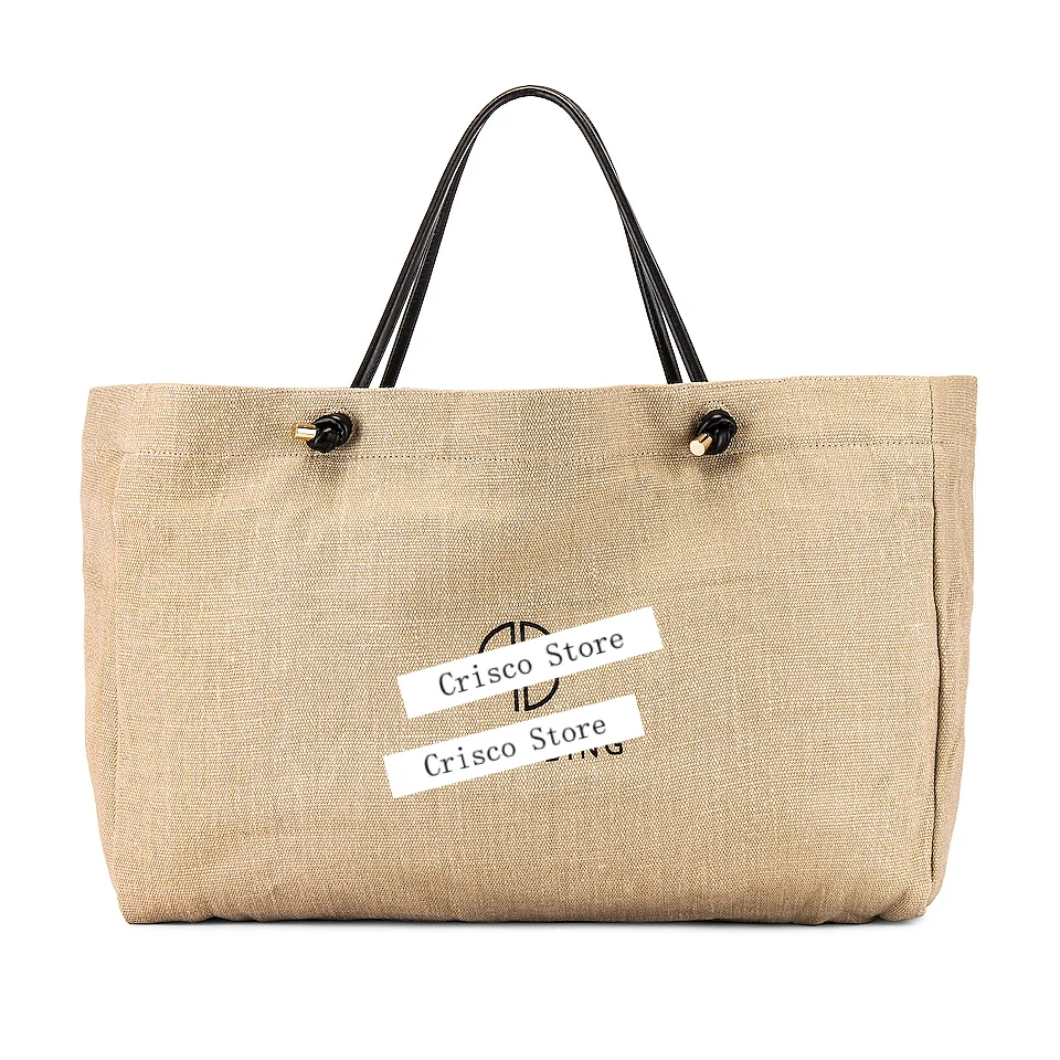 

New Simple Canvas Beach Bag Shopping Bag Mommy Bag
