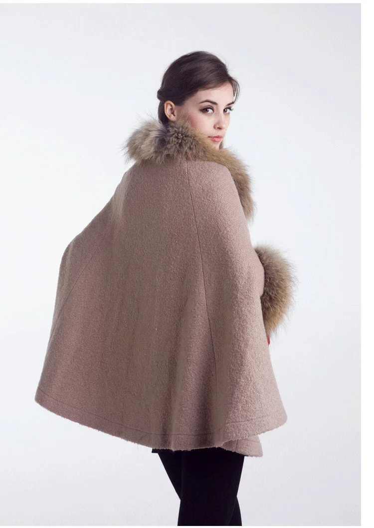 Casaco Feminino Inverno осенне зимняя элегантная накидка шерстяная куртка Корейская