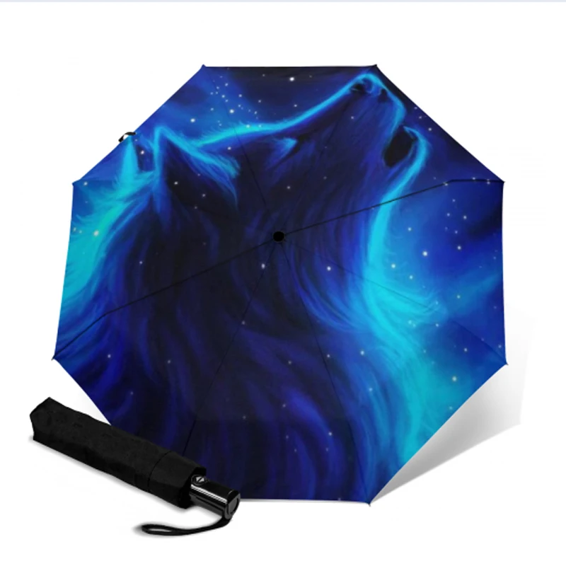 Модный складной зонтик от дождя и солнечного Pongee Guarda Chuva ветрозащитные зонтики с