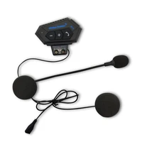 bt 12 bluetooth 4 2 intercom speakers handsfree calls motorcycle helmet headset with handsfree for motorbike rider wired headset