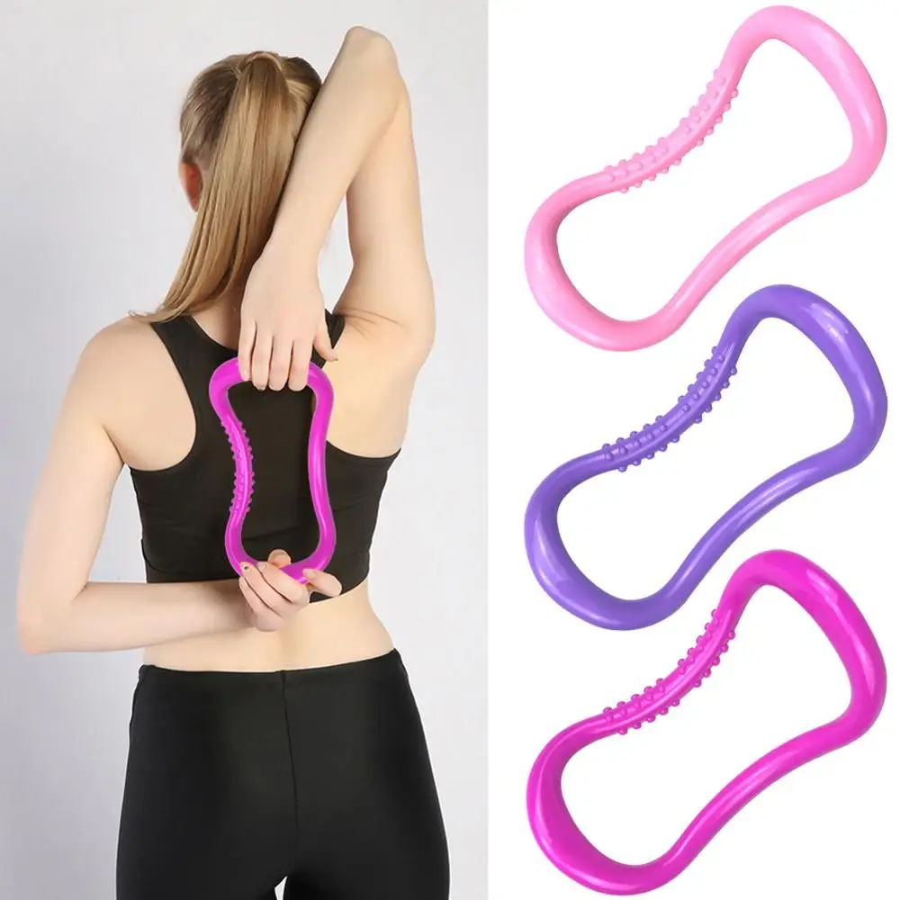 

Fitness Exercise Yoga Circle Ring Pilates Workout Calf Arm Chest Waist Training Stretch Resistance Trainer Home Gym Equipment