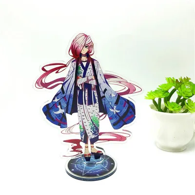 Игра Onmyoji брелок onikiri Ootengu aoandou Momo Ibaraki douji милый забавный мультфильм акриловый ключ chian модные персонализированные ювелирные изделия - Цвет: 23