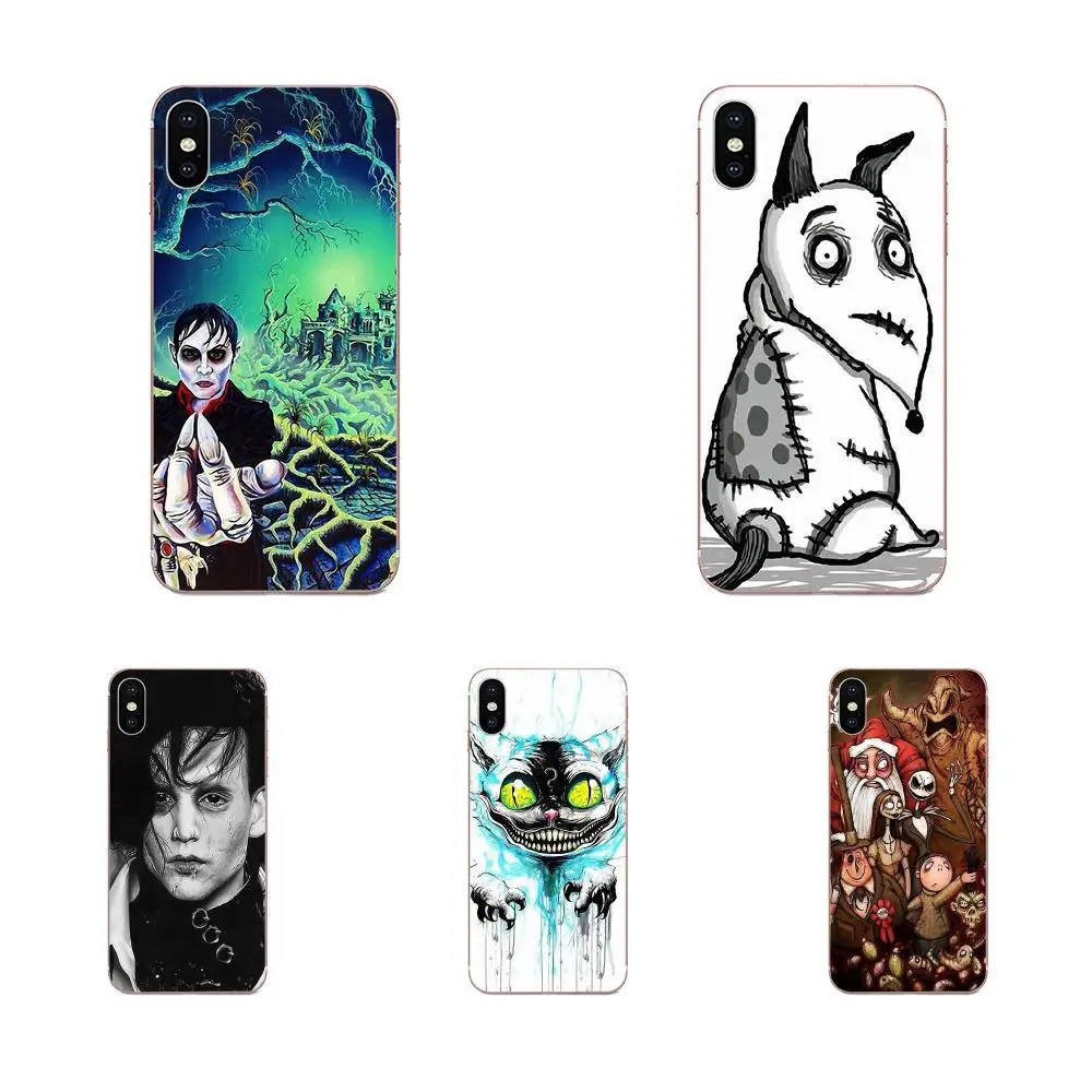 Тим Бертон для Huawei Honor Nova Примечание 5 5I 8A 8X10 Pro 9X Moto G G2 G3 G4 G5 G6 G7 плюс Pattern Жесткий