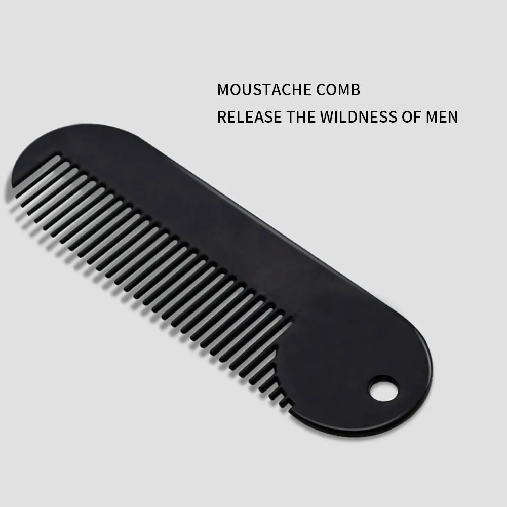 

Beard Comb Metal Fine Tooth Styling Metal Portable Mini Pocket Styling BeardMulti-Function Bottle Opener Thinner Hair Beard