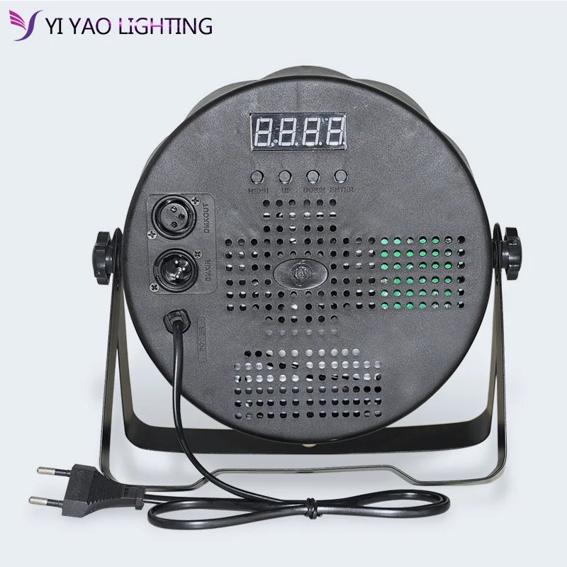 2 шт./лот 54x3 Вт Led Par uplighting настенная моющаяся Свадебная диджейская лампа RGB цвет