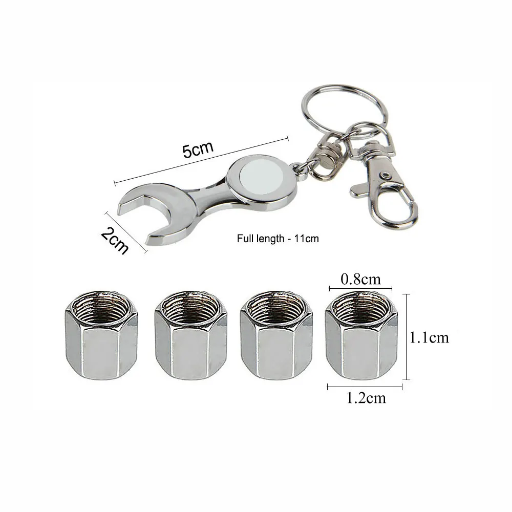 DSYCAR 1 комплект цинковый сплав противоугонные автомобильные колеса крышки