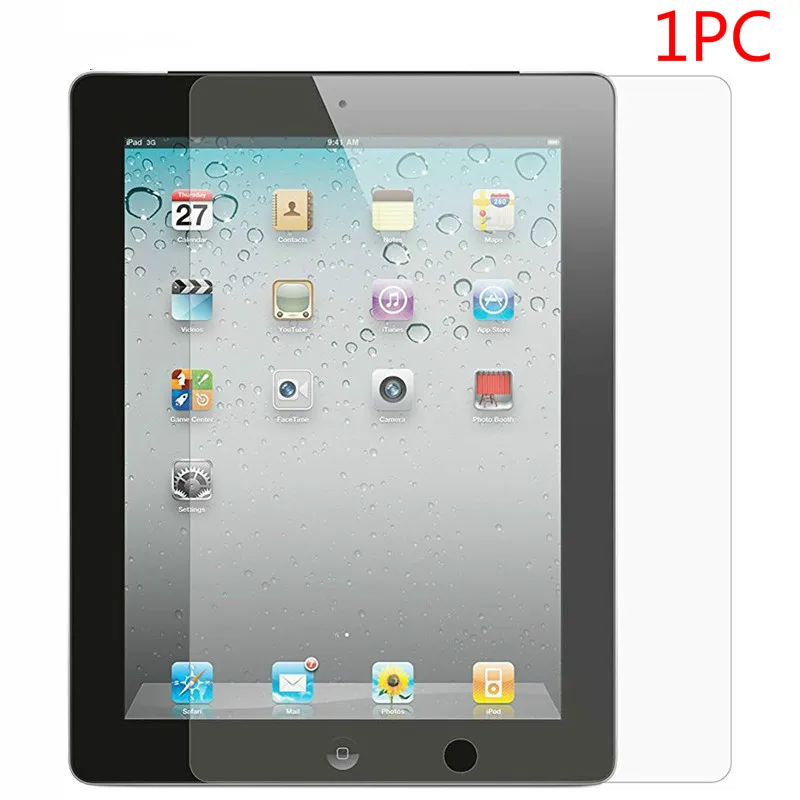 Tempered Glass Film Screen Protectors for iPad 2 3 4 Protective Glass Film A1395 A1396 A1397 A1403 A1416 A1430 A1458 A1459 A1460