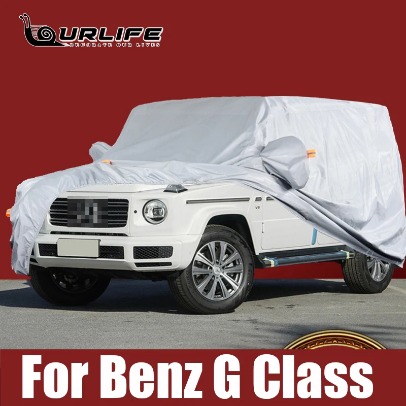Full Car Covers Indoor Outdoor Waterproof Anti Dust Sun Rain Protection For benz G-class W463 G63 G55 G500 G350 Accessories