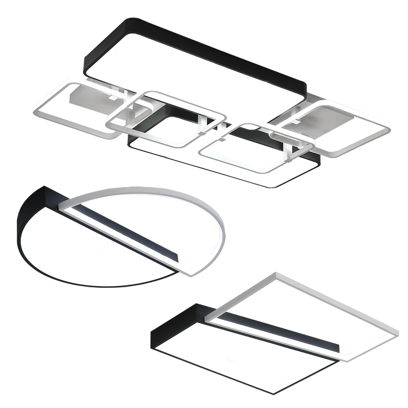 

Living room lamp ceiling lamp rectangel/square/round home atmosphere bedroom living room study room led lamp support 100V 220V