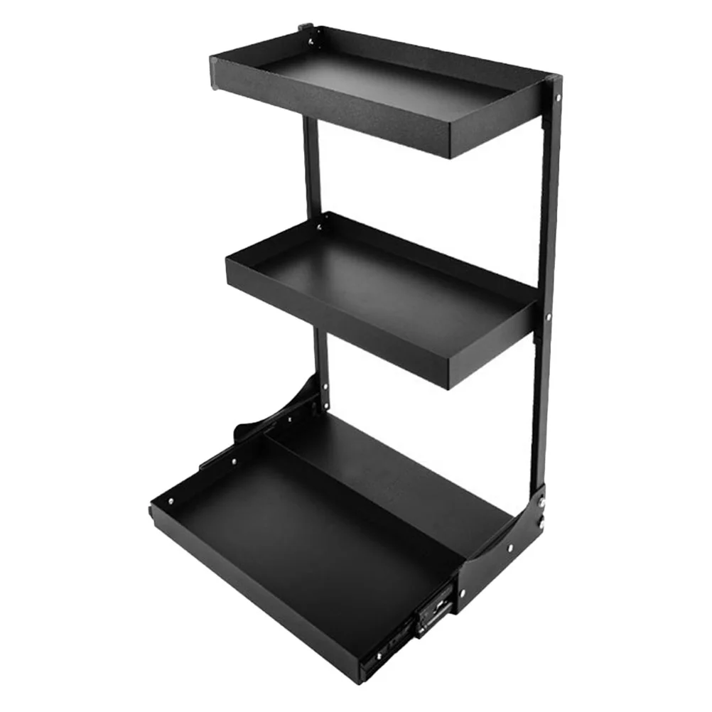 

1Pc Desktop Storage Rack Spice Racks Foldable Structure Stand Storage Holder