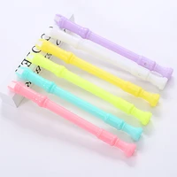 24pcs creative functional flute cute pens physical education whistle funny kawaii pen back to school student boy kids gift 2022