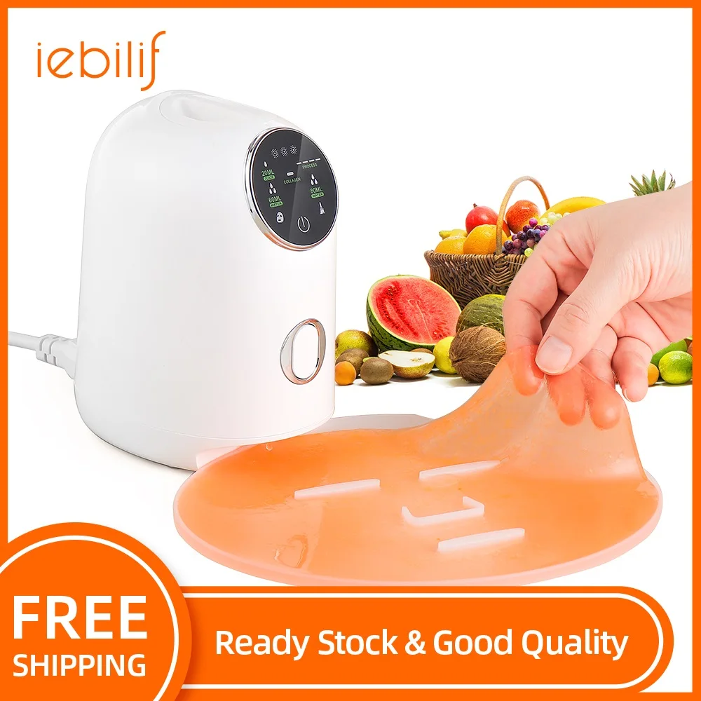 

Fruit Vegetable Face Mask Maker DIY Electric Automatic Mask Maker Device Home Use Spa Machine With Collagen Tablets