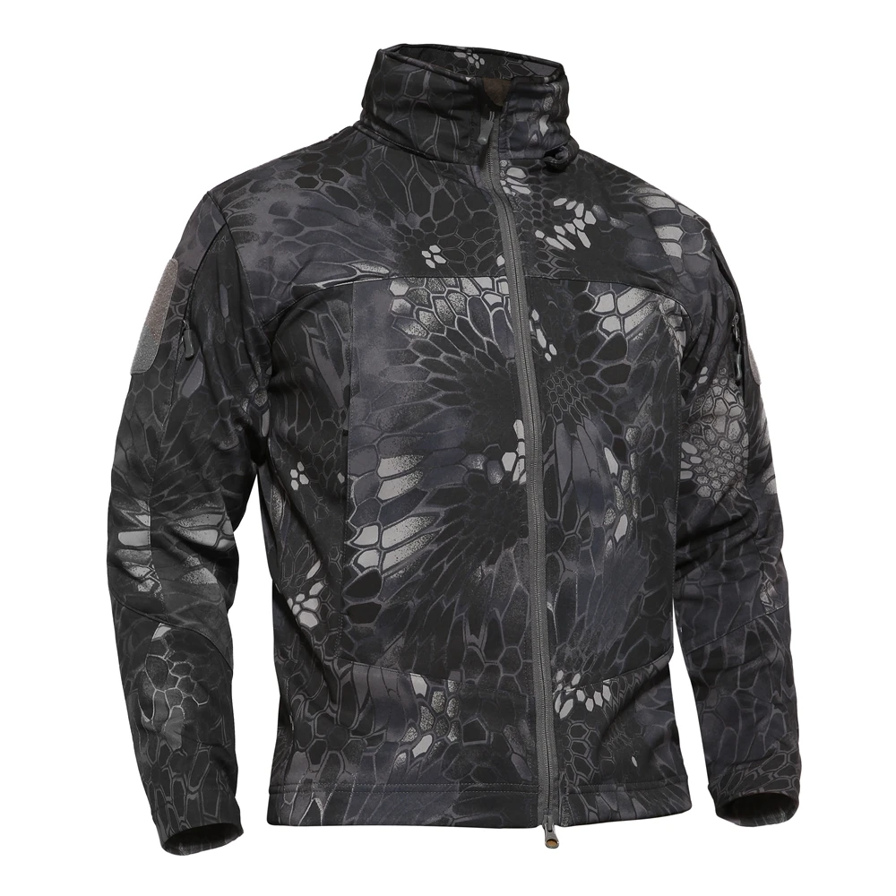 Мужская военная куртка армейская тактическая легкая флисовая Осенняя