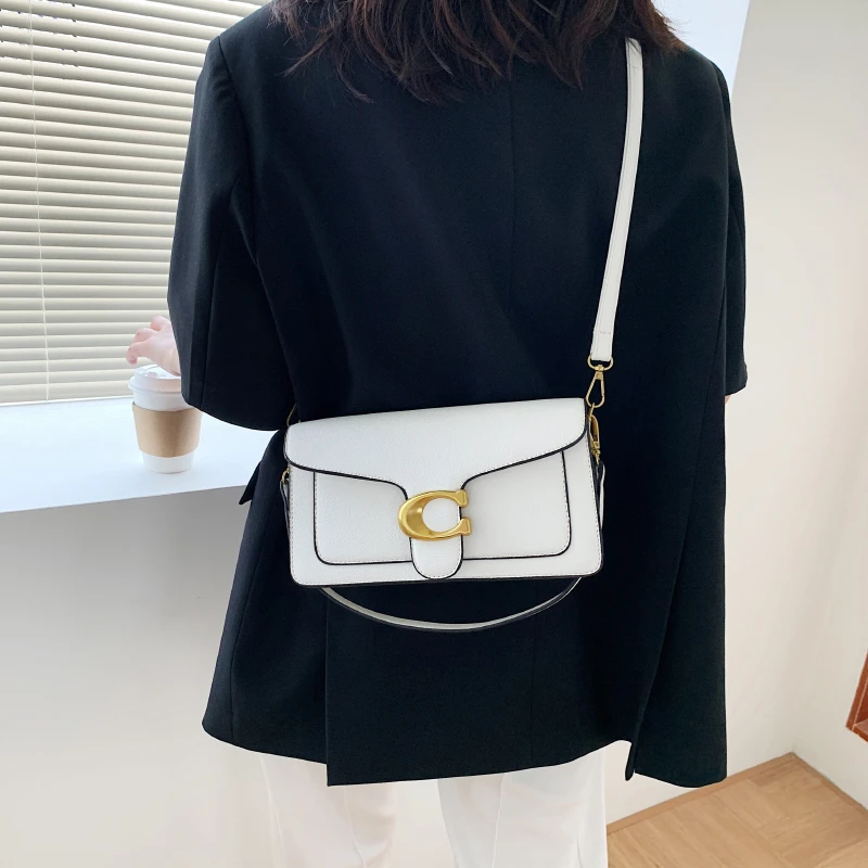 

Ladies Underarm Bags Cowhide High Quality Shoulder Bags Luxury Ladies Messenger Bags